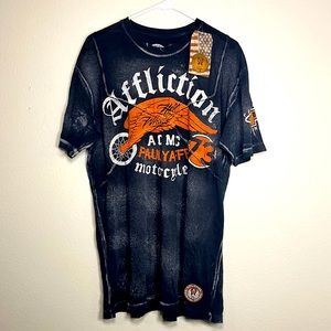 NWT Affliction Paul Yaffe men’s T-shirt